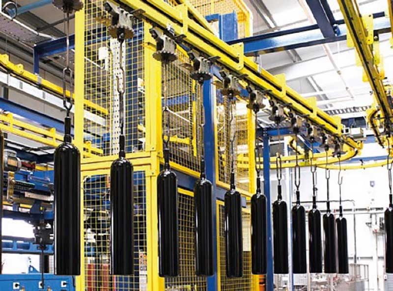 Gas Bottle refurbishment