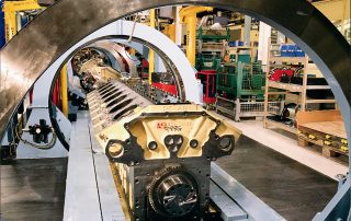 short block assembly line at cummins 1